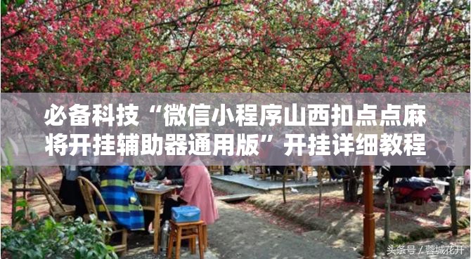 必备科技“微信小程序山西扣点点麻将开挂辅助器通用版”开挂详细教程